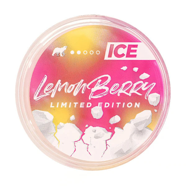 ICE Lemon Berry Nicotine Pouches - 18mg