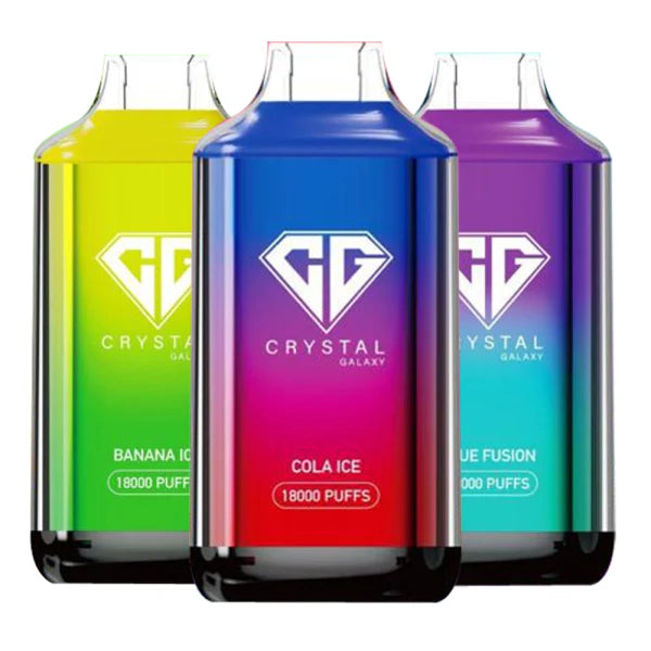 Crystal Galaxy Disposable - 18k - Various Flavours