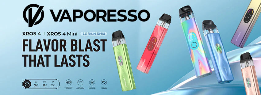 Vaporesso XROS 4 - New - Various Colours