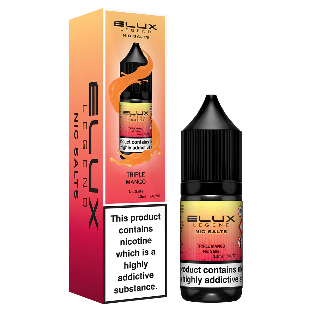 Elux Legend Nic Salt 10/20mg 10ml - Various Flavours